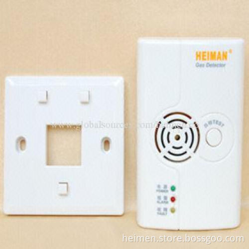 DC9-24V Standalone Natural Gas Detector with NO or NC Relay Output, Patent Design
